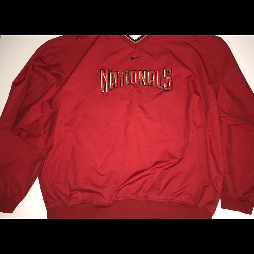 Vintage, Nike Authentic, Nationals Pullover.